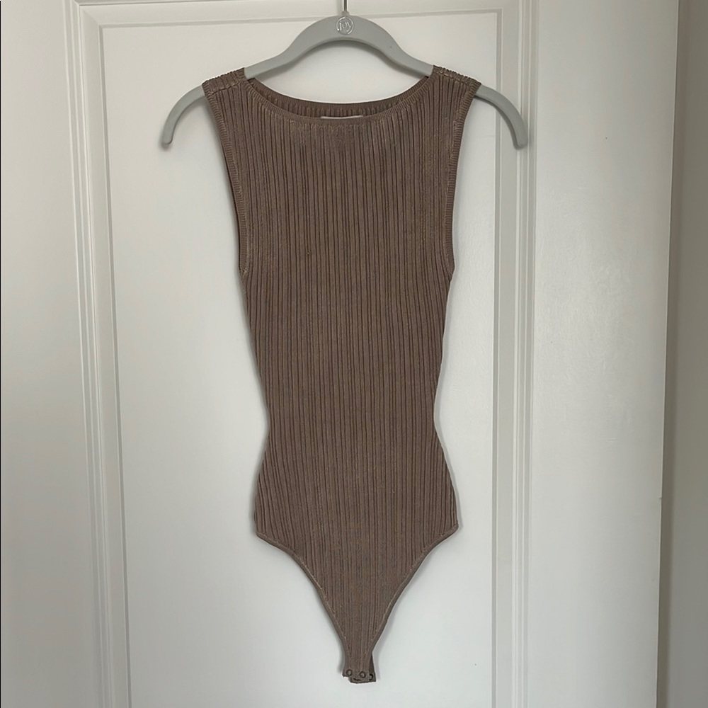Abercrombie Rib Knit Bodysuit